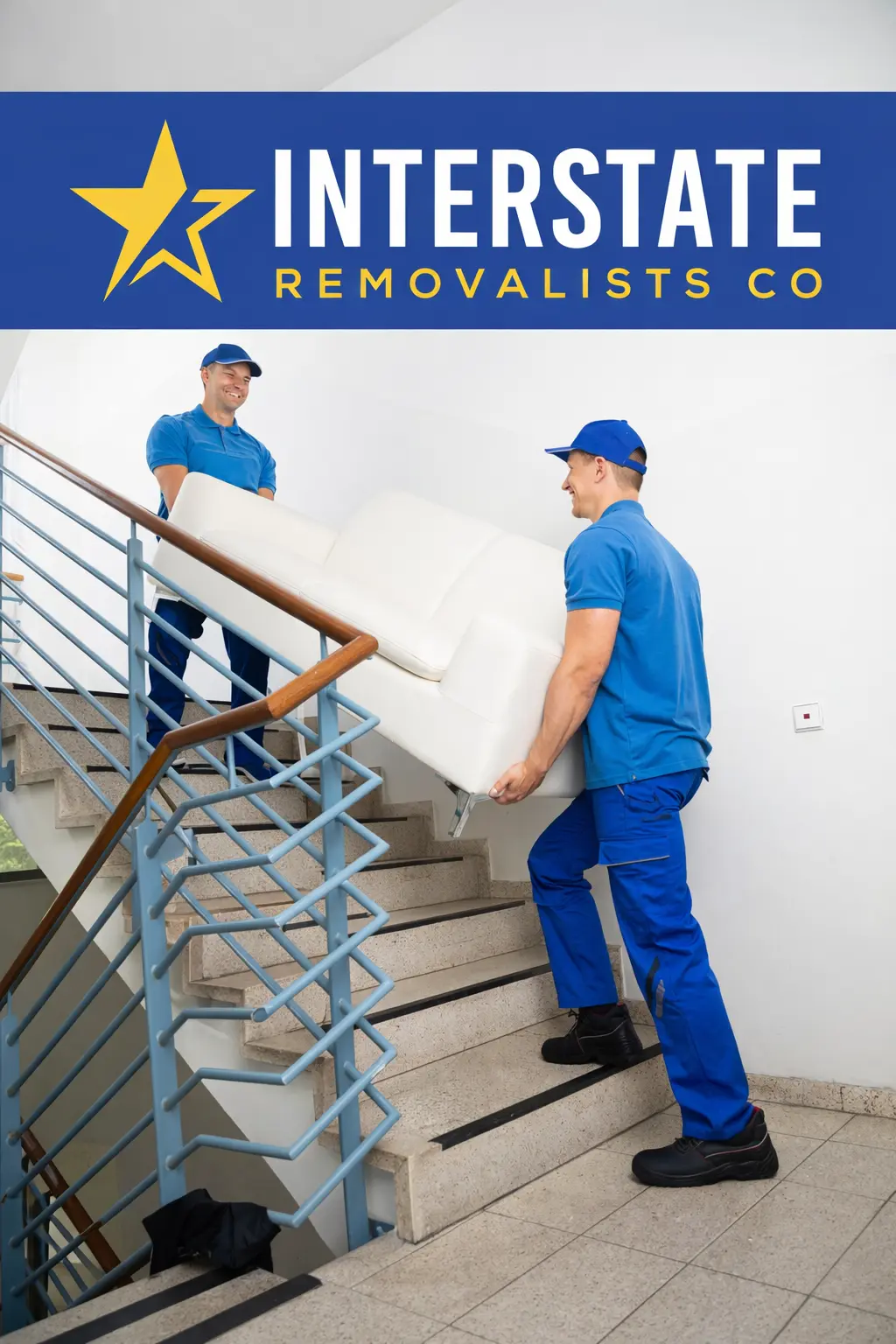 Interstate Removalists Co managing a professional long-distance furniture move in Australia