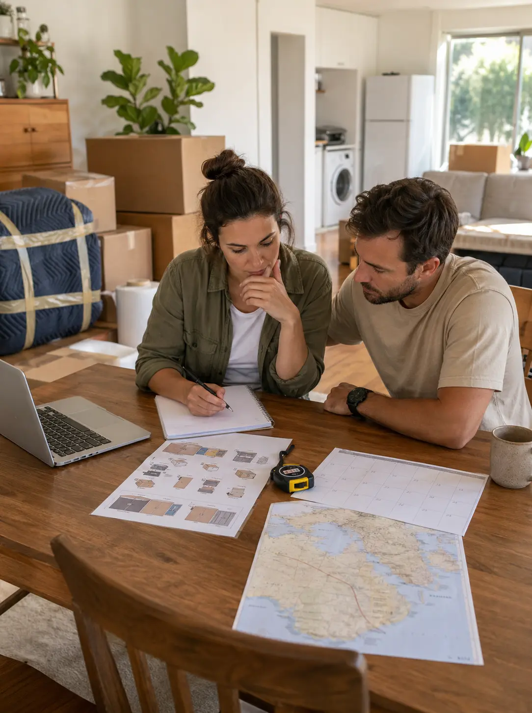 Interstate furniture removals and household moving preparations for a move to Darwin