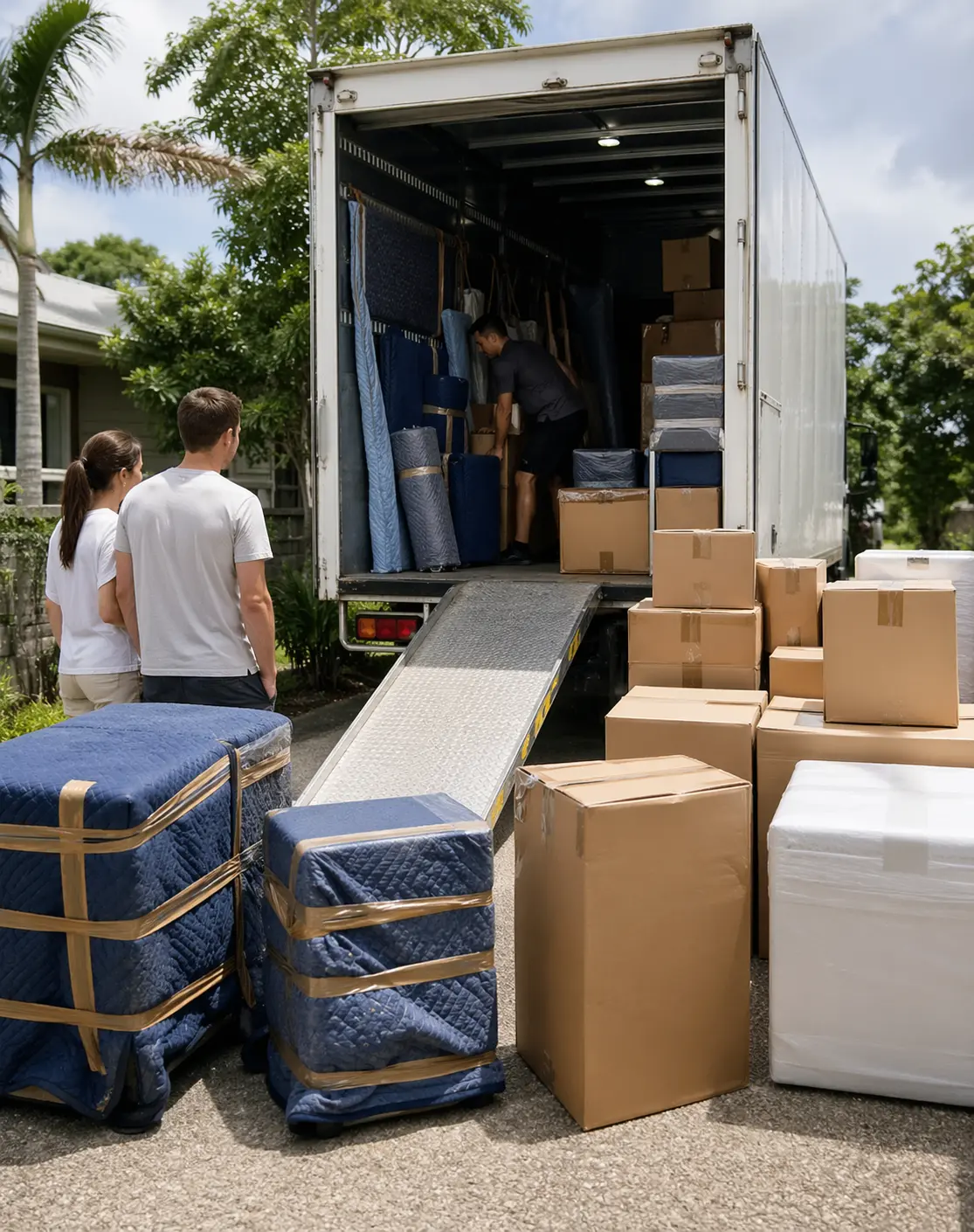 Newcastle to Darwin interstate removalists moving furniture and household goods safely
