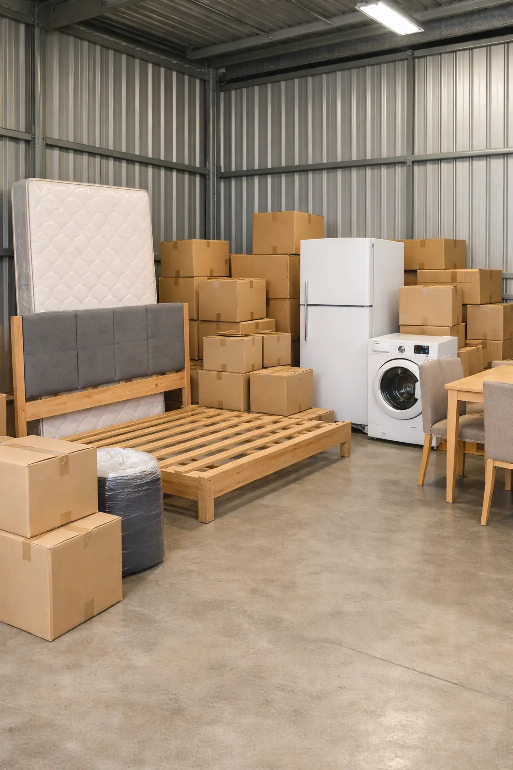 Perth household move using temporary storage during a settlement delay and lease gap