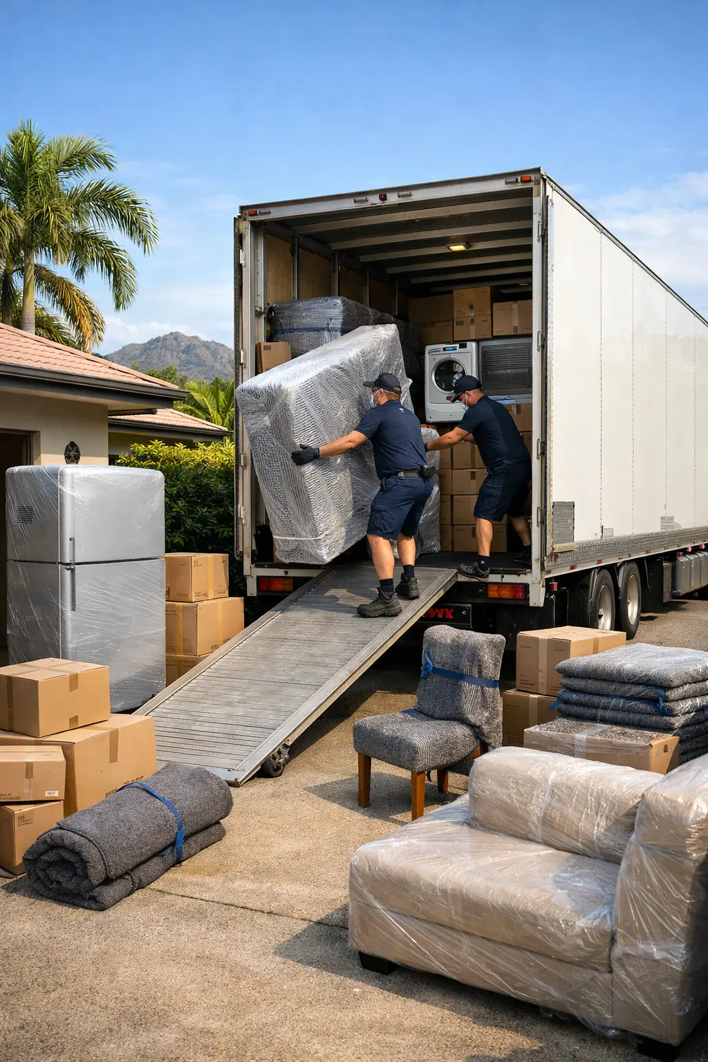 Townsville to Bundaberg removalists transporting household furniture for a long-distance Wide Bay move